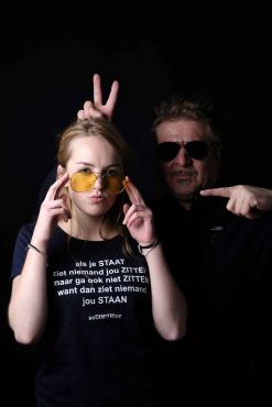 Chicks met t-shirt